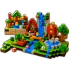 MAGNETINIAI BLOKAI 3D PIXEL CUBES 150 EL SET BOX DOVANŲ KLUOKAI