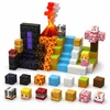 Magnetiniai blokeliai - 120 vnt Magnet Block Cubes Town Protal