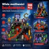 Magnetiniai blokeliai 300 vnt lavos urvas 3D kubeliai vaikams 3+