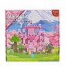Magnetiniai blokeliai Minecraft statybiniai kubeliai kubeliai 200 vnt. rožinė