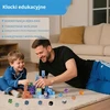 MAGNETINIAI KALULAI 100 vnt KUBAI Dizaino Dovana VAIKAMS