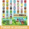 MAGNETINIAI KALULAI 208 vnt. KUBAI Dizaino dovana VAIKAMS