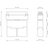 Magnetinis LED bėgelių šviestuvas DPM MTL-SPRL2-6W-B, 6 W, 4000 K, 480 lm, juodos sp.