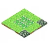 Magnetinis pagrindas, Minecraft blokelių pagrindas – žolė, samanos ir akmuo