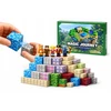 MAGNETINIŲ BLOKŲ KUBAS IKI 300 VIENETŲ + 9 FIGŪRĖS 2x2x2cm KŪRYBINIAI