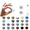 MAGNETINIŲ BLOKŲ KUBAS IKI 300 VIENETŲ + 9 FIGŪRĖS 2x2x2cm KŪRYBINIAI