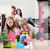 MAGNETINIŲ KLUOKŲ RINKINYS 100 VIENETŲ TOBULA DOVANA VAIKAMS