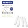 Magnetoplan Apvali baltos lentos kreida, 12 vnt. MAGN12307