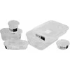 NHG Plastikinė dėžutė maistui užšaldyti Plast Team 0.8L/19x9x7.9cm Helsinki