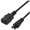 Maitinimo kabelis DELTACO IEC C14 - IEC C5, 5m, juodas / 1902271