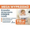 Maitinimo kėdutė Lorelli Cookie, pilkas flying friends