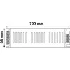 Maitinimo šaltinis LED juostoms AVIDE SLIM, IP20, 12V, 200W, aliuminis