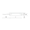 100W maitinimo šaltinis magnetinėms sistemoms SPECTRA LIGHTING INSIGHT, 48V, 2.08A, juodas