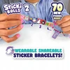 Make It Real STICKI ROLLS Series 2 apyrankė su lipdukais 70 vnt. „Pasidaryk pats“ kūrybinis rinkinys