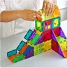 MALLE MAGNETINIAI BLOKAI 3D MAGNETINĖS PLYTELĖS KONSTRUKCINIS RINKINYS XXL 100 vnt.