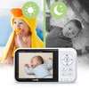 Malplay ELEKTRONINĖ AUKLĖ SU KAMEROS LIVE MONITORIU NAKTINIS REŽIMAS VOX ZOOM 3,2" LCD