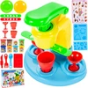 Malplay Plastilino rinkinys su ledų gaminimo aparatu ir 8 plastilino indeliais