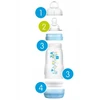 MAM 851162 Perfect Start Planet Love Anti-Colic buteliukas 260ml mergina