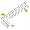 Manseri Reguliuojamas rankenos kotas 25,4x25,4 mm