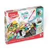 Maped Creativ Pop Art pripučiami žymekliai + šablonai, 6 spalvos