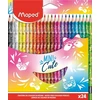 Maped Mini Cute Crayons 24col.