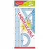 Maped Study geometrijos rinkinys: liniuotė 30cm, kampainis, 2 stačiakampiai