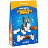 Marioinex Konstrukciniai blokeliai „Mini Waffle Pocket Pets“ – šuniukai huskiai