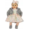 MarioToys LĖLYLĖS KŪDIKLIS KALBA IR DAINUOJA LENKIŠKAI UŽDARYMOSIOS AKYS 45cm + čiulptukas + buteliukas_745