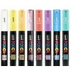 „Posca“ – PC1MC – „Extra Fine Bullet Tip“ rašiklis – švelnios spalvos, 8 vnt