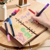 MARKERS 12 Vnt. GLITTER METALIC CONTOUR KREATIVNE „pasidaryk pats“ rašikliai
