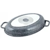 Marmurinė GOOSE keptuvė 8l 38cm GRILL keptuvė 3in1 puodas 4602