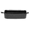 Marmurinė žąsų keptuvė GRILL Keptuvė 2in1 keptuvė 5,5L 34cm 7845