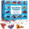 Martius POPIERINIS ORIGAMI PLANE 36 Creative „pasidaryk pats“ rinkinys vaikams Lėktuvo MODELIS