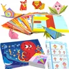 Martius POPIERIUS ORIGAMI 108 LAPAI Kūrybinis „pasidaryk pats“ rinkinys vaikams