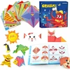 Martius POPIERIUS ORIGAMI 108 LAPAI Kūrybinis „pasidaryk pats“ rinkinys vaikams