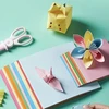 Martius SPALVOTAS ORIGAMI POPIERIUS 20x20 cm VAIKŲ KŪRYBINIAI DARBAI 100 LAPŲ