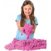 Martom KINETINIS MAGIŠKAS SMĖLIS 1KG SANDLINE COLOR RAUŽIOS PLASTIKOS AKCIJA