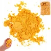 Martom KINETINIS MAGIŠKAS SMĖLIS 1KG SANDLINE SPALVOS ORANŽINIS MANGERINAS