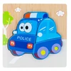 Martom MEDINIAI KALULAI MOKYMOSI DĖLĖS DĖLĖS FIGŪRĖS MONTESSORI POLICIJOS AUTOMOBILIAI