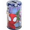 Marvel Metalowa Skarbonka na kłódkę su kluczykami Spidey 13,5 x 7,5 cm