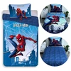 MARVEL Spider-Man DWUSTRONNA, bawełniana pościel na zamek 140x200 cm