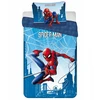 MARVEL Spider-Man DWUSTRONNA, bawełniana pościel na zamek 140x200 cm