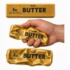 Mas Tex Antistresinis žaislas Gniotek GOLD Butter Squishy Sensory atpalaiduojantis žaislas