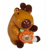 Mas Tex Gniotek KAPIBARA MOCHI antistresinis sensorinis STICKY smėlio spalvos SQUISHY 6 cm