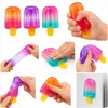 Mas-Tex ICE ICE ant lazdelės anti-stresas squishy Squishy sensorinis lipnus Mochi ADHD