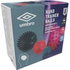 Masažiniai kamuoliukai Umbro, 3vnt, įvairių spalvų