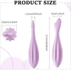 Massa VEIDO MASAŽINIS ROLINIS 174 CM ROŽINĖS SILIKONINĖS STIPRINIMO SOFT SMOOTH