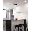 Pakabinamas šviestuvas Masterled Lampa sufitowa wisząca 120cm 4000K LED ŻYRANDOL juoda Mocne jasne światło
