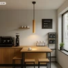 Pakabinamas šviestuvas Masterled LAMPA WISZĄCA GU10 oprawa sufitowa żyrandol Aluminiowa Złota