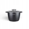Masterpan Didelis marmurinis puodas 4L su dangteliu ir aromatinių rankenėlių sistema 20cm